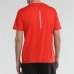 Pánske tričko s krátkym rukávom Bullpadel Afile Červená