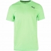 Kortærmet T-shirt til Mænd Puma Train Fav Blaster Fizzy Grøn Limegrøn