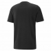 Heren-T-Shirt met Korte Mouwen Puma Essentials + 2 Col Logo Zwart