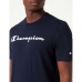 Miesten T-paita Champion Crewneck Sininen