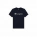 Kortærmet T-shirt til Mænd Champion Crewneck Blå