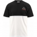 Heren-T-Shirt met Korte Mouwen Kappa Edwin CKD Wit Zwart