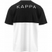 Tricou cu Mânecă Scurtă Bărbați Kappa Edwin CKD Alb Negru