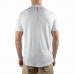 Ανδρική Μπλούζα με Κοντό Μανίκι +8000 Usame Λευκό