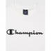 Vyriški marškinėliai su trumpomis rankovėmis Champion Crewneck Balta