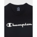 Ermeløs herre-t-skjorte Champion Crewneck Svart