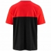 T-shirt med kortärm Herr Kappa Emir CKD Svart Röd