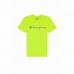 Pánske tričko s krátkym rukávom Champion Crewneck Limetková zelená
