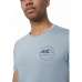 Heren-T-Shirt met Korte Mouwen 4F Fnk M210 Licht Blauw