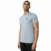 Heren-T-Shirt met Korte Mouwen 4F Fnk M210 Licht Blauw
