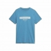 Heren-T-Shirt met Korte Mouwen 4F M304 Blauw Indigo
