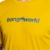 Kortærmet T-shirt til Mænd Trangoworld Cajo Th Gul