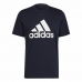 Heren-T-Shirt met Korte Mouwen Adidas Aewroready D2M Feelready Zwart