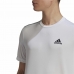 Vīriešu Krekls ar Īsām Piedurknēm AEROREADY Adidas Designed To Move  Balts