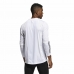 Heren-T-Shirt met Korte Mouwen Adidas Techfit Fitted 3 Bandas Wit