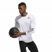 Vīriešu Krekls ar Īsām Piedurknēm Adidas Techfit Fitted 3 Bandas Balts