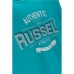 Férfi rövid ujjú póló Russell Athletic Amt A30081 Akvamarin