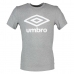 Men’s Short Sleeve T-Shirt Umbro WARDROBE 65352U 263  Grey