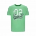 Kortarmet T-skjorte til Menn Russell Athletic Amt A30101 Grønn Lysegrønn
