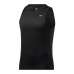 Pánské tričko bez rukávů Reebok Essentials Černý