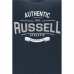 Heren-T-Shirt met Korte Mouwen Russell Athletic Ara Donkerblauw