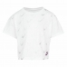 T-Shirt met Korte Mouwen voor kinderen Nike Sb Icon Wit