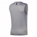 Αμάνικο Ανδρικό Mπλουζάκι Reebok Les Mills® Activchill Σκούρο γκρίζο