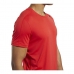 Koszulka sportowa z krótkim rękawem Reebok Workout Ready Czerwony