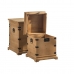 Kofferset DKD Home Decor Metaal Spar Sparrenhout Orientaals 50 x 50 x 61 cm 48 x 48 x 61 cm 50 x 50 x 60 cm (2 Stuks) (1 Stuks)