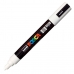 Felt-tip pens POSCA PC-5M White (6 Units)