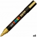 Felt-tip pens POSCA PC-5M Golden (6 Units)