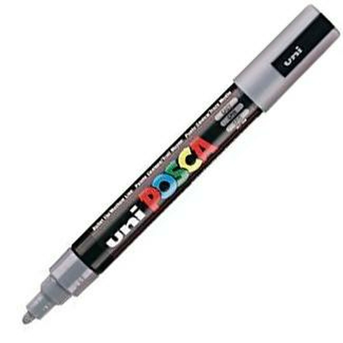 Fetras POSCA PC-5M Pilka