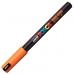 Felt-tip pens POSCA PC-1MR Orange (6 Units)