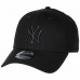Αθλητικό Καπέλο New Era Μαύρο (Ένα μέγεθος)