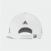 Sports Cap Adidas Real Madrid UCL Champions White (One size)