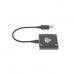 USB Adapter Genesis NAG-1390 Schwarz 25 cm (Restauriert A)
