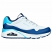 Dámske športové topánky Skechers Modrá Biela Talla 36 (Obnovené A)