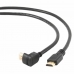 Cable HDMI Alta Velocidad GEMBIRD CC-HDMI490-15 90º 1,8 m Negro 4,5 m