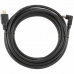 HDMI-Kabel med Høy Hastighet GEMBIRD CC-HDMI490-15 90º 1,8 m Svart 4,5 m