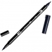 Permanent marker Tombow ABT Dual N15 Black 6 Pieces