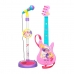 Zenei díszlet Barbie Mikrofon Gyermekgitár