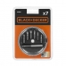 Teräsetti Black & Decker a7090-xj 7 Kappaletta Litteä pH
