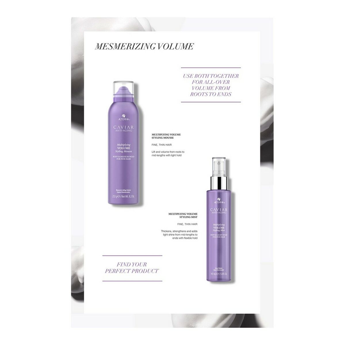 Mousse Modulable Alterna Caviar Multiplying Volume 232 g