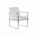 Krzesło DKD Home Decor Poliester Stal Biały (56 x 68 x 92 cm)