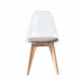 Dining Chair DKD Home Decor Beige Wood Polycarbonate 54 x 47 x 81 cm