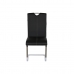 Обеденный стул DKD Home Decor Чёрный Металл Полиуретан (59 x 45 x 102 cm)