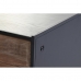 TV-szekrény DKD Home Decor 144,5 x 40 x 51 cm Fekete Narancszín Újrahasznosított fa Fenyő