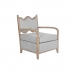 Кресло DKD Home Decor 66 x 70 x 88 cm 70 x 73 x 88 cm Ель Светло-коричневый Светло-серый