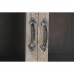 Mobilă Laterală Home ESPRIT Natural Geam Tec Lemn Reciclat 75 x 40 x 182 cm