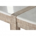 Consolle Home ESPRIT Bianco Marmo Legno di mango 140 x 40 x 80 cm